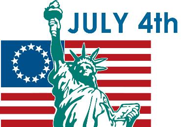 Flag & Statue of Liberty